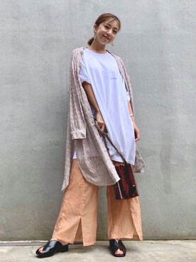 UKさん（レディース・160cm）の夏コーディネート