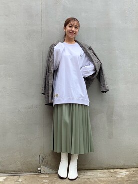 UKさん（レディース・160cm）の秋コーディネート