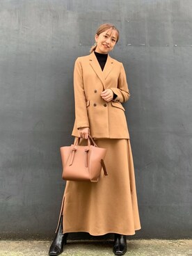 UKさん（レディース・160cm）の秋コーディネート