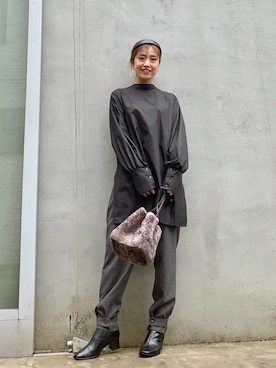 UKさん（レディース・160cm）の秋コーディネート