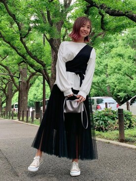 UKさん(レディース・160cm)の春コーディネート