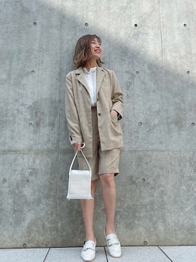 UKさん（レディース・160cm）の冬コーディネート