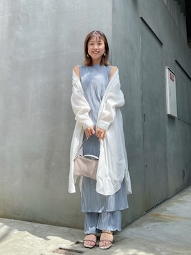 UKさん(レディース・160cm)の春コーディネート
