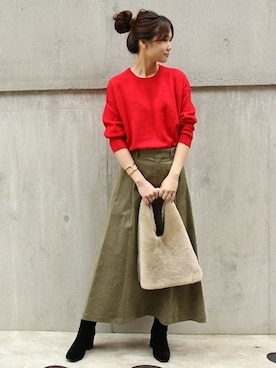 tokuhiroさん（レディース・164cm）の秋コーディネート