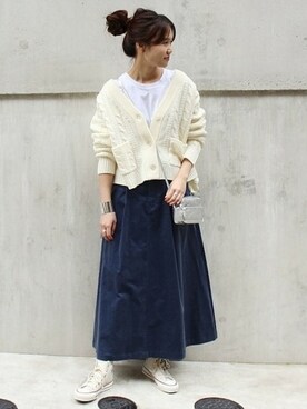 tokuhiroさん（レディース・164cm）の秋コーディネート