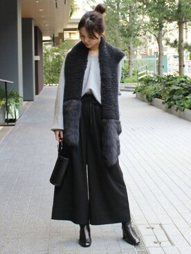 tokuhiroさん（レディース・164cm）の秋コーディネート