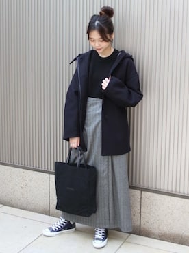 「Sessun（セッスン）のアイテム（ジャケット/アウター）」を使った、tokuhiroさん（レディース・164cm）の秋コーディネート