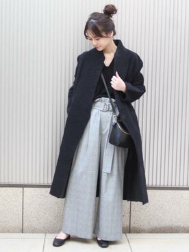 tokuhiroさん（レディース・164cm）の冬コーディネート