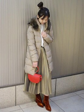 tokuhiroさん(レディース・164cm)の冬コーディネート
