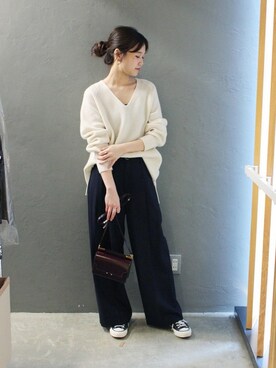 tokuhiroさん（レディース・164cm）の冬コーディネート