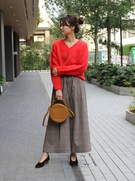 tokuhiroさん（レディース・164cm）の冬コーディネート