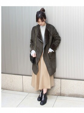 tokuhiroさん(レディース・164cm)の冬コーディネート