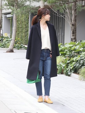 tokuhiroさん（レディース・164cm）の冬コーディネート