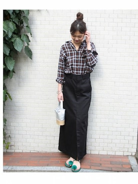 tokuhiroさん（レディース・164cm）の冬コーディネート