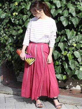 tokuhiroさん（レディース・164cm）の春コーディネート