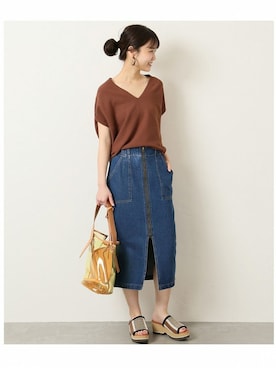 tokuhiroさん（レディース・164cm）の春コーディネート