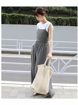 「JOURNAL STANDARD（ジャーナルスタンダード）のアイテム（バッグ）」を使った、tokuhiroさん（レディース・164cm）の春コーディネート