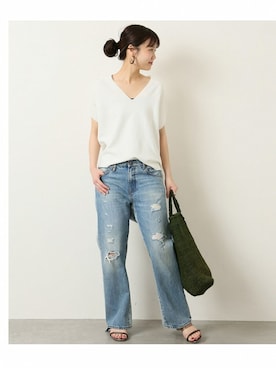 「JOURNAL STANDARD（ジャーナルスタンダード）のアイテム（バッグ）」を使った、tokuhiroさん（レディース・164cm）の春コーディネート