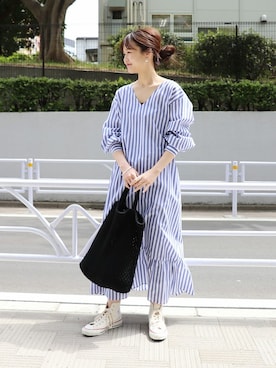 tokuhiroさん（レディース・164cm）の春コーディネート