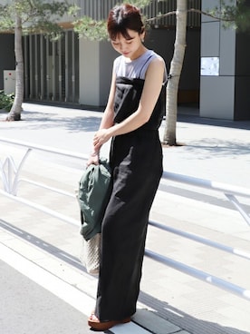 「eness（エネス）のアイテム」を使った、tokuhiroさん（レディース・164cm）の春コーディネート