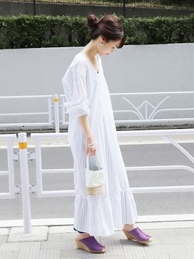 tokuhiroさん（レディース・164cm）の春コーディネート