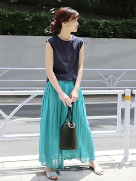 tokuhiroさん（レディース・164cm）の春コーディネート