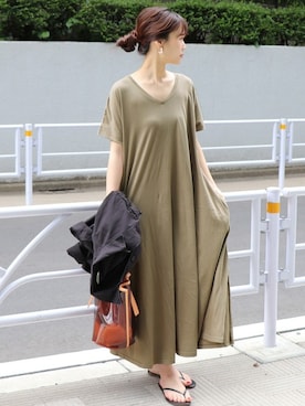 tokuhiroさん（レディース・164cm）の夏コーディネート