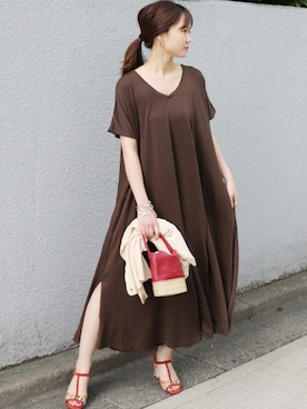 tokuhiroさん（レディース・164cm）の夏コーディネート