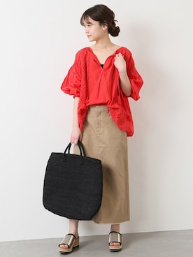 tokuhiroさん(レディース・164cm)の夏コーディネート