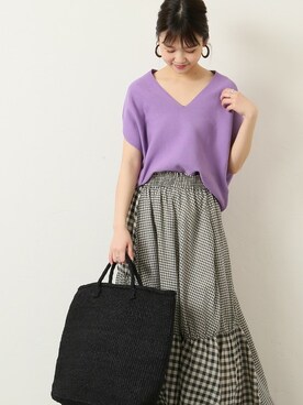 tokuhiroさん（レディース・164cm）の夏コーディネート