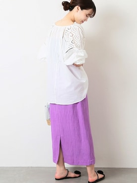 tokuhiroさん（レディース・164cm）の夏コーディネート