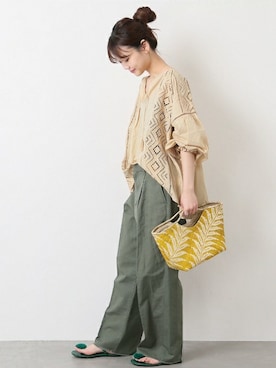 tokuhiroさん（レディース・164cm）の夏コーディネート