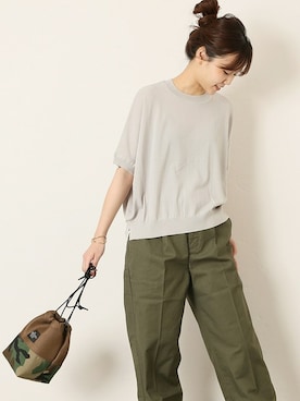 tokuhiroさん（レディース・164cm）の夏コーディネート