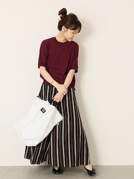 tokuhiroさん（レディース・164cm）の夏コーディネート