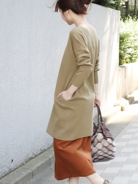 「JOURNAL STANDARD（ジャーナルスタンダード）のアイテム（バッグ）」を使った、tokuhiroさん（レディース・164cm）の夏コーディネート