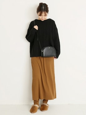 「OAD NEW YORK（オーエーディーニューヨーク）のアイテム」を使った、tokuhiroさん（レディース・164cm）の秋コーディネート