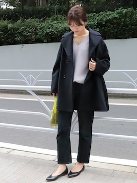 「FABIO RUSCONI（ファビオルスコーニ）のアイテム」を使った、tokuhiroさん（レディース・164cm）の秋コーディネート