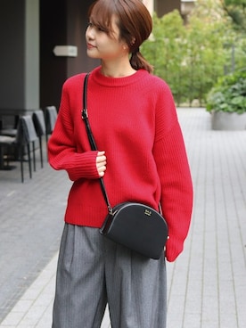 「OAD NEW YORK（オーエーディーニューヨーク）のアイテム」を使った、tokuhiroさん（レディース・164cm）の秋コーディネート