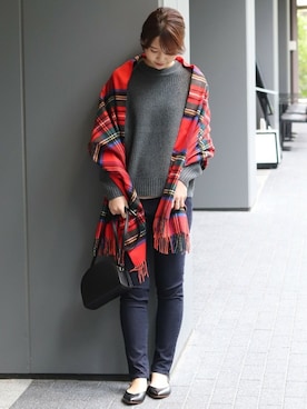 tokuhiroさん（レディース・164cm）の秋コーディネート