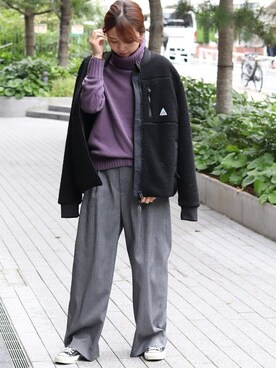 「Cape HEIGHTS（ケープハイツ）のアイテム」を使った、tokuhiroさん（レディース・164cm）の秋コーディネート