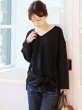 「JOURNAL STANDARD（ジャーナルスタンダード）のアイテム（バッグ）」を使った、tokuhiroさん（レディース・164cm）の秋コーディネート