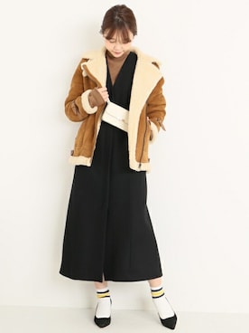 tokuhiroさん（レディース・164cm）の冬コーディネート