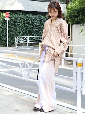 「2019ss」｜tokuhiroさん（レディース・164cm）の冬コーディネート