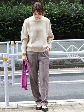 tokuhiroさん（レディース・164cm）の冬コーディネート