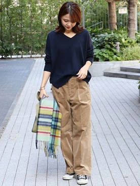 【未使用】HOGARTH×JournalStandard ウールチェックストール 未使用】HOGARTH×JournalStandard ウールチェックストール