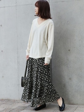 tokuhiroさん（レディース・164cm）の冬コーディネート