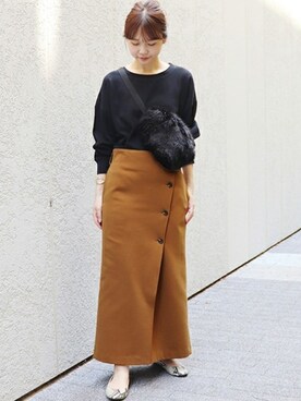tokuhiroさん(レディース・164cm)の冬コーディネート