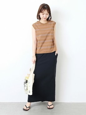 tokuhiroさん（レディース・164cm）の夏コーディネート