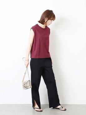 tokuhiroさん（レディース・164cm）の夏コーディネート