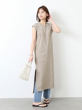 tokuhiroさん（レディース・164cm）の夏コーディネート